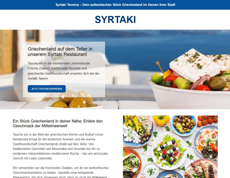 Griechisches-Restaurant