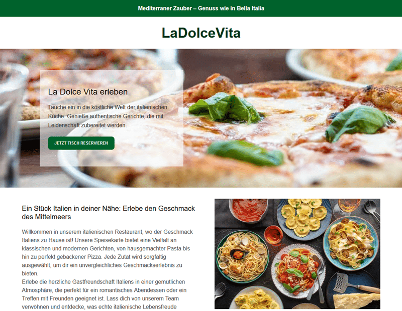 Italienisches-Restaurant